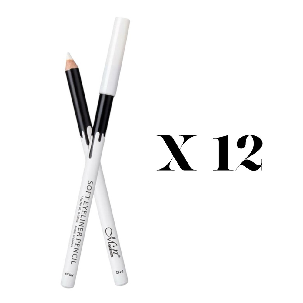 X12 ME NOW SOFT EYELINER PENCIL IN NO.19 WHITE - BRAND NEW